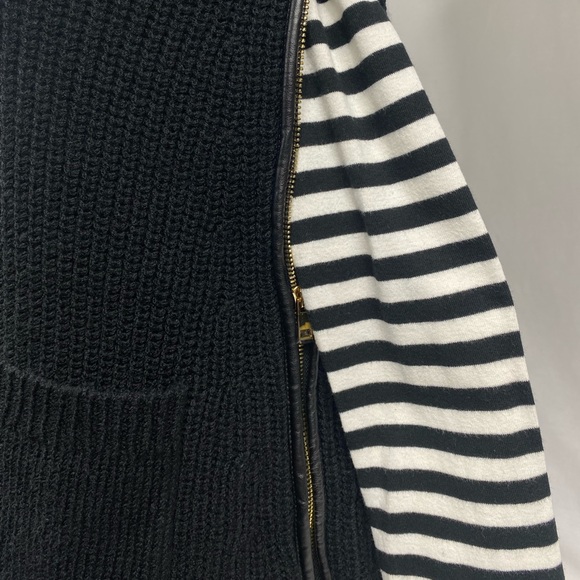 NEW Black Ann Taylor Turtleneck Longline Sleeveless Sweater Size Small - Picture 7 of 11